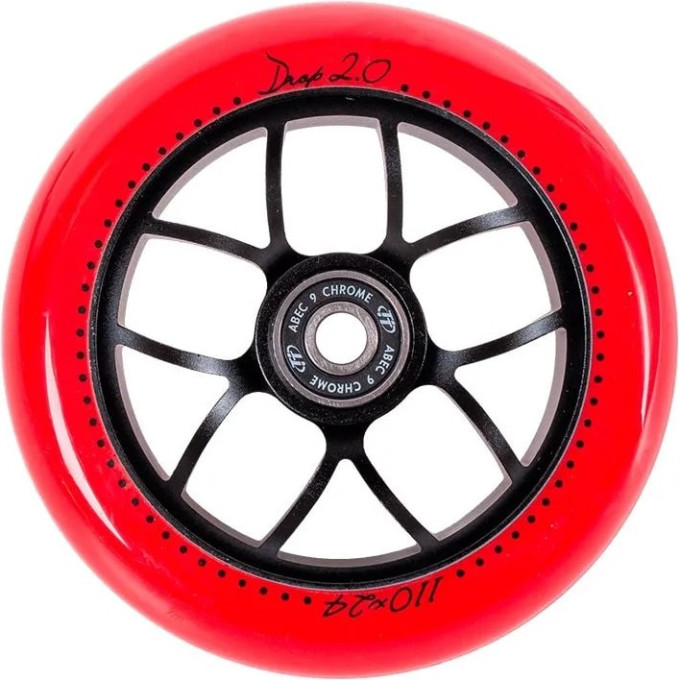 Колесо TECH TEAM для самоката X-Treme 110*24мм Drop, red NN010269