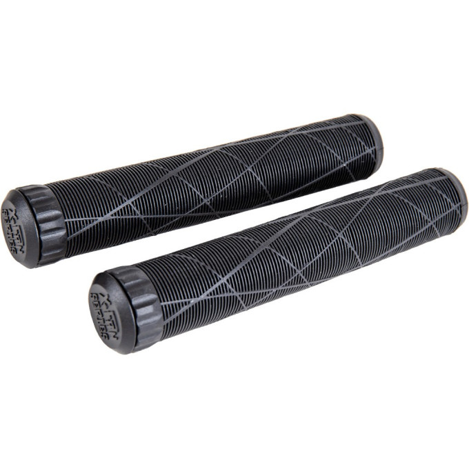 Набор TECH TEAM грипсы 2шт с барендами Black BL 170/22 NN009775