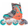 Ролики TECH TEAM AZART 2021 оранжевый, размер 38-41 NN007470
